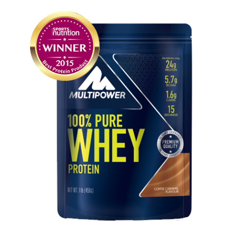 Picture of 100% Pure Whey Protein - 450g - Coffee Caramel MPOWER