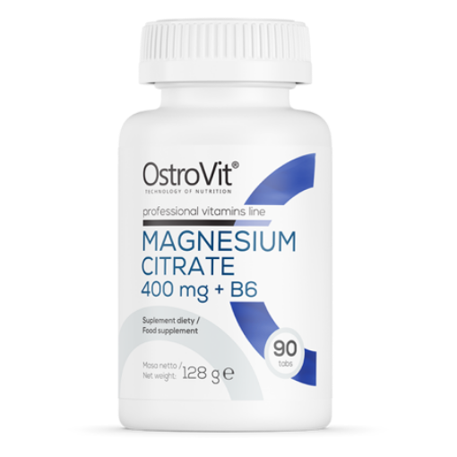Picture of OstroVit Magnesium Citrate 400 mg + B6 90 tabs