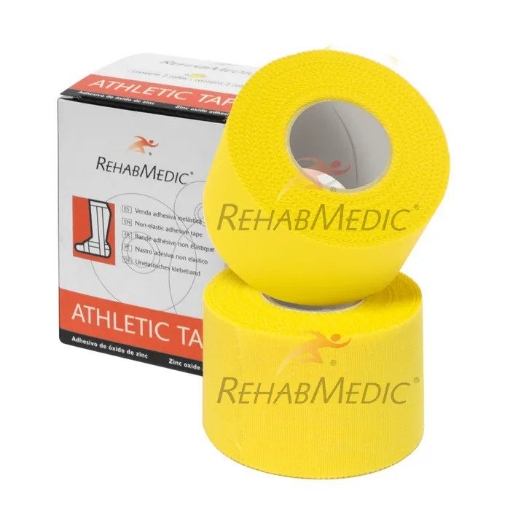 Picture of Athletic Tape - Rehabmedic - 3.8cm YELLOW