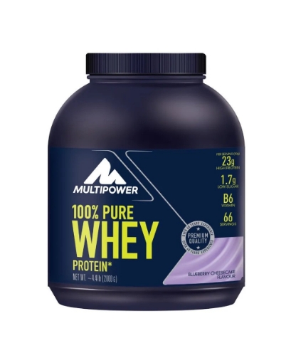 Picture of 100% Pure Protein Whey - 2000g Blueberry Cheesecake MPower