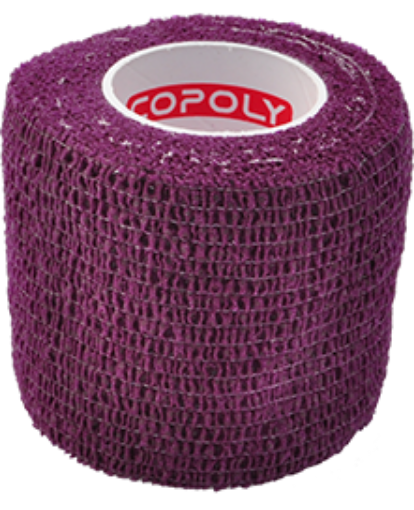 Picture of Self-Adhesive Elastic Bandage 5cm - Burgundy