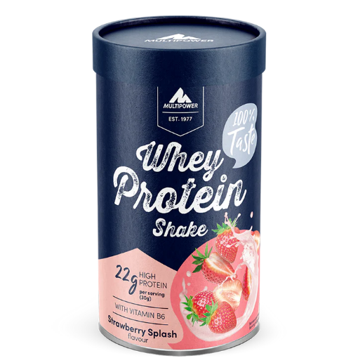 Picture of Whey Protein Shake 420g - Strawberry Multipower