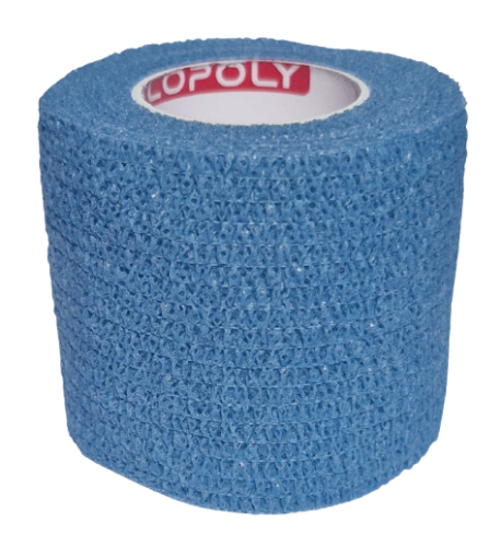 Picture of Self-Adhesive Elastic Bandage 5cm - Azure Blue