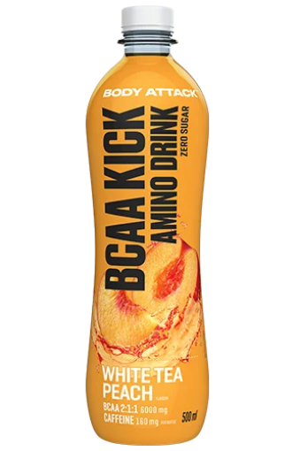 Picture of BCAA KICK White Tea Peach - 500ml Body Attack 