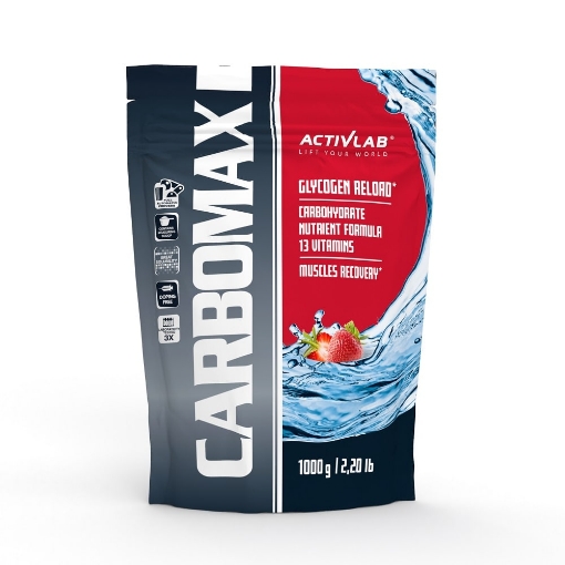 Picture of CarboMax Energy 1000g - Strawberry - ActivLab