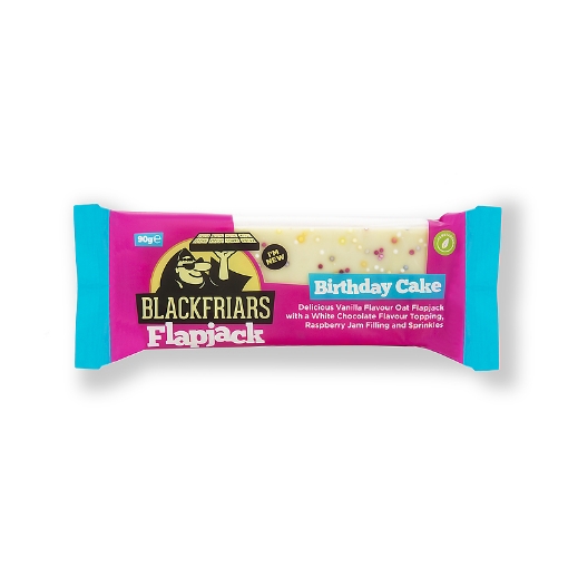 Picture of FlapJack Energy Bar - 90g Birthday Cake
