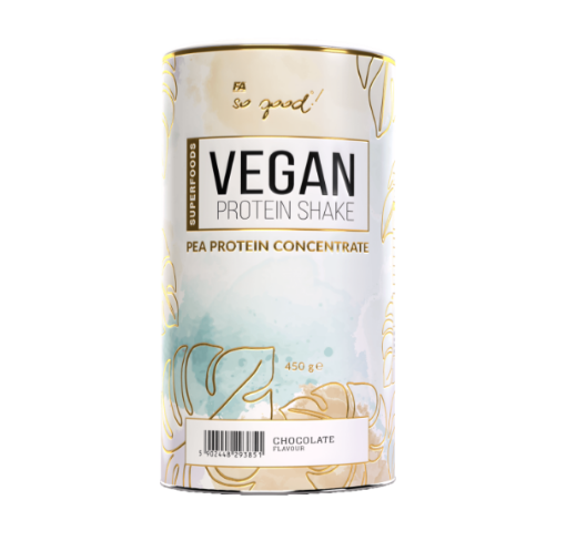Picture of VEGAN PROTEIN SHAKE 450G - CHOCOLATE FA