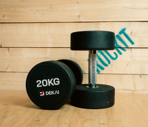 Picture of Set of 2 Round Dumbbells 20 Kg - DEKAI