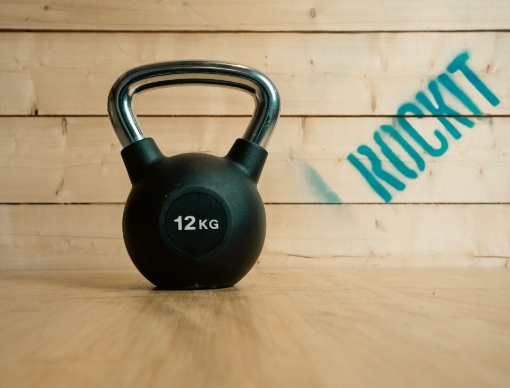 Picture of Black Kettlebell 12Kg