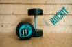 Picture of Set of 2 Round Dumbbells 14Kg - ROCKIT