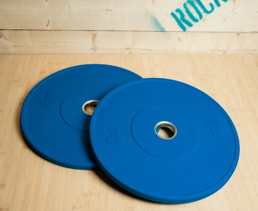 Picture of Set of 2 Blue Olympic Plates 5Kg