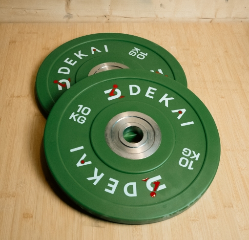 Picture of Set of 2 Olympic Plates 10Kg - DEKAI