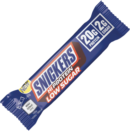 Picture of Snickers Low Sugar High Protein Bar 57g - Milk Chocolate