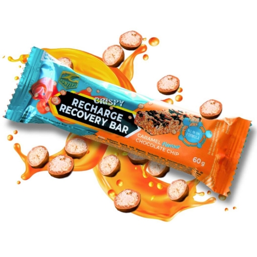 Picture of Recharge Recovery Bar 60g - Caramel Chocolate Chip - Z-Kozept