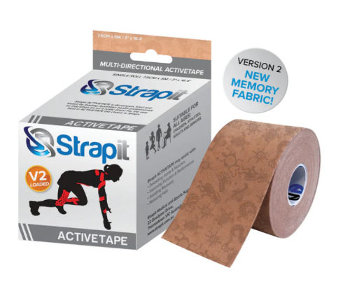 Picture of DYNAMIC ACTIVETAPE 7.5CM x 5M - BEIGE/BEIGE