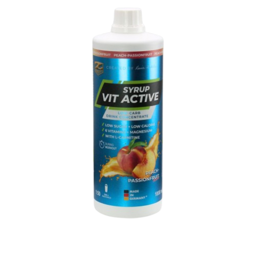 Picture of VITACTIVE SYRUP + L-CARNITINE - 1000ML PEACH